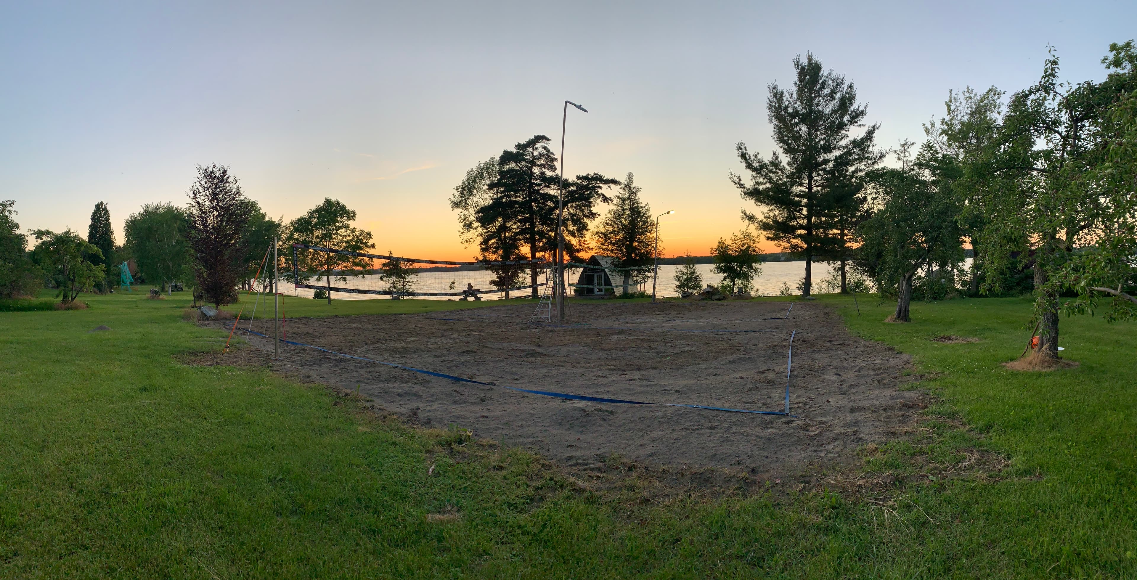 volleyball courts